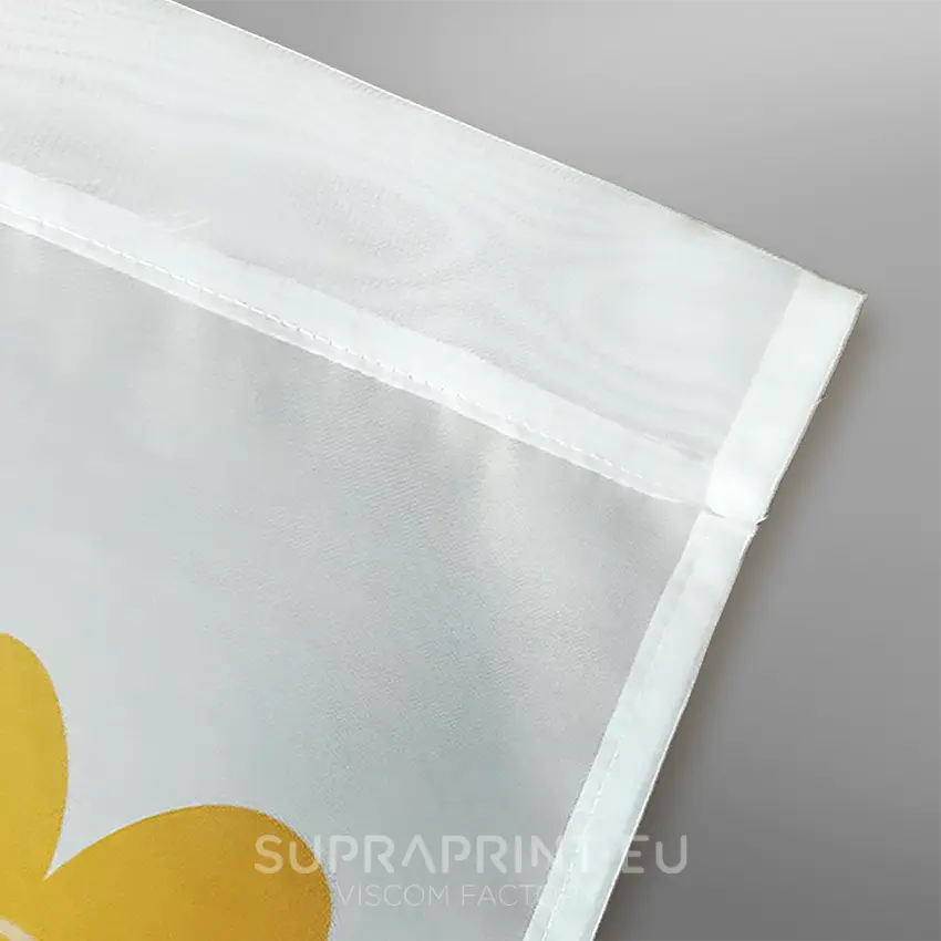 Vorhang mit eigenem Aufdruck - Tunnelzug