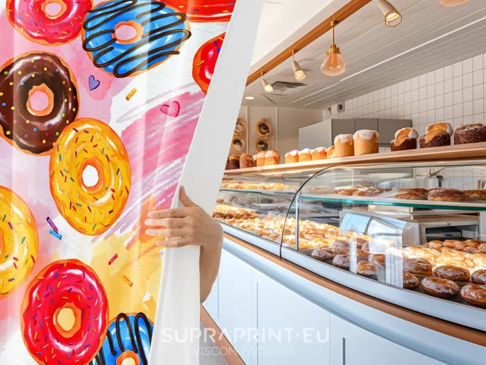 bedruckte Vorhänge für Unternehmen