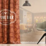 bedruckte Werbe Vorhänge für Unternehmen