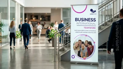 Druck von Roll-up Bannern – ein Werbedisplay für Ihr Unternehmen
