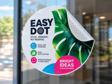 Easy Dot Aufkleber bedrucken lassen